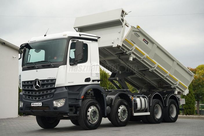 MERCEDES-BENZ AROCS 3240 / 8x4 / WYWROTKA - 5.7 M / HYDROBURTA / AUTOMAT / EUR