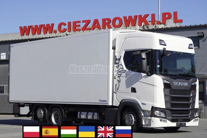SCANIA S500 6×2 / 19 EPAL KRONE refrigerator / Carrier Supra 1150 / 202