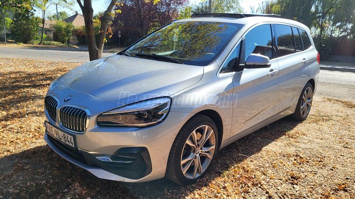 BMW 218d Gran Tourer Luxury Line – elölnézet