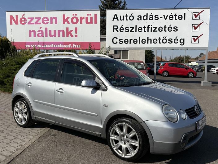 VOLKSWAGEN POLO IV 1.4 75 16V CROSSKLÍMÁS!