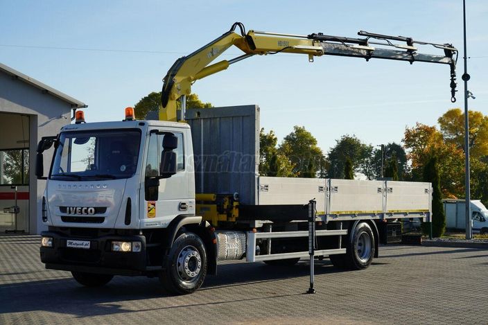 IVECO EUROCARGO 180E25 / BURTOWA - 7.3 M / HDS HYVA CRANE HB 150 / MAX