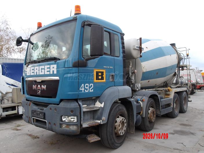 MAN TGS 32.360 8x4 BB Liebherr 9 m3
