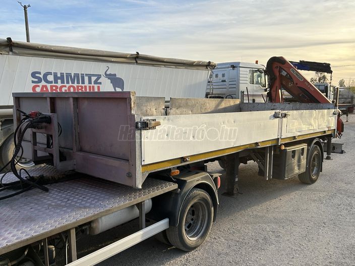 MAMBOUR mininyerges pótkocsi + palfinger PK 4501 daurval