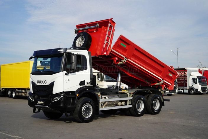 IVECO X – WAY / 480 / E 6 / WYWROTKA / 6 X 4 / 12 000 KM / HYDROBURTA