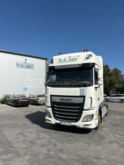 DAF H4EN3 - XF 530FT - Új tachográf - friss műszakival - Mega