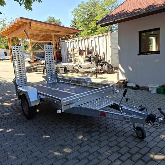 NIEWIADOW Új.Univerzális Kisgépszállító.254x132m/1300kg össztömeg!