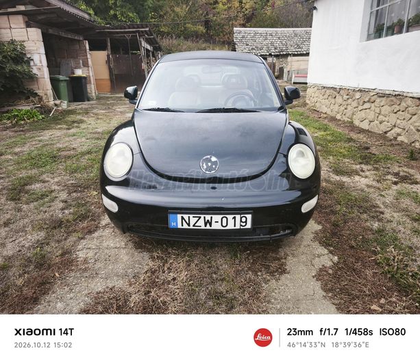 VOLKSWAGEN NEW BEETLE 2.0