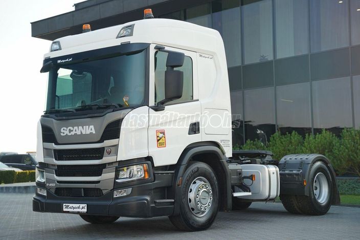 SCANIA P 450 / HYDRAULIKA / RETARDER / NISKA KABINA /  EURO 6