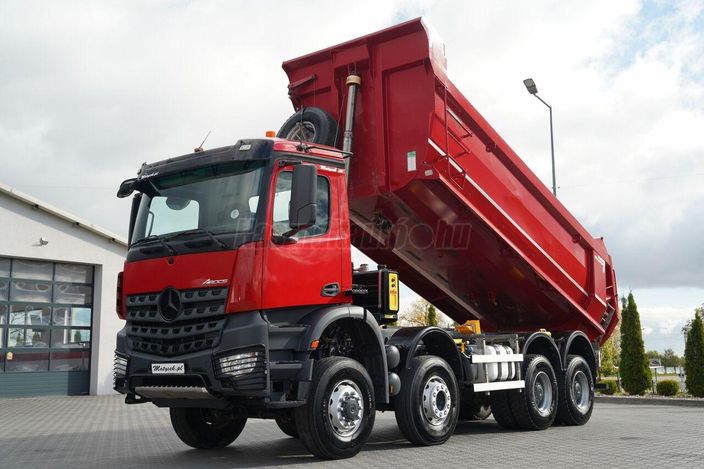 MERCEDES-BENZ AROCS 4145 / 8x6 / WYWROTKA TYLNOZSYPOWA / MANUAL / EURO 6 /