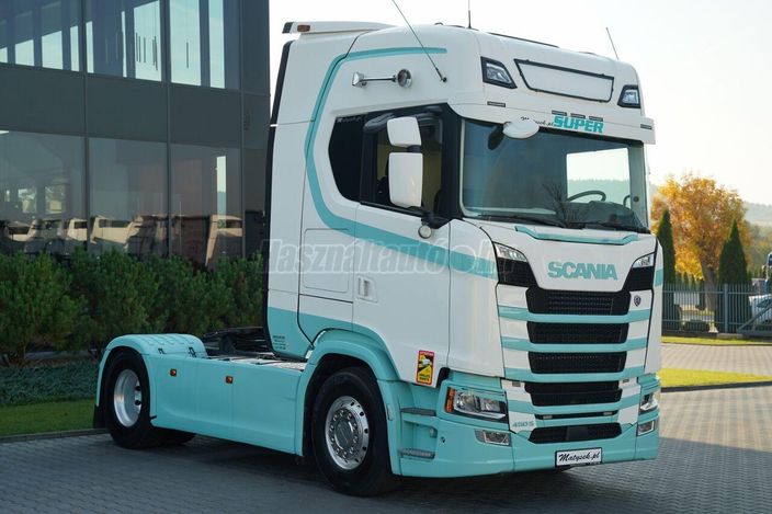 SCANIA S 450 / RETARDER / I - PARK COOL / CAŁA NA PODUSZKACH / EURO 6