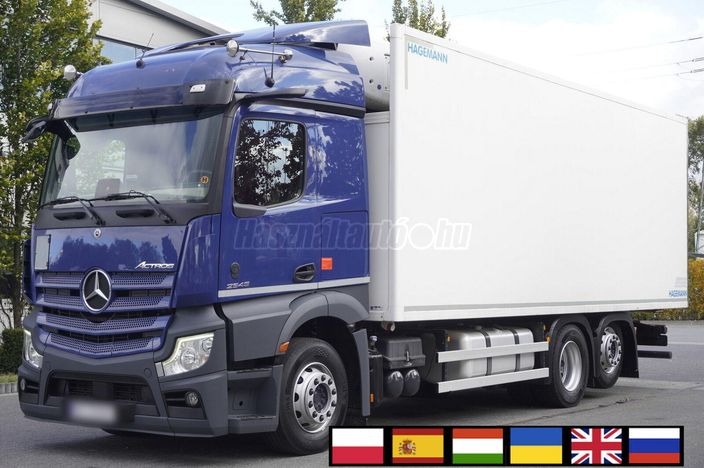 MERCEDES-BENZ Actros 2546 MP5 / Hagemann 18 EPAL refrigerator / Carrier supra