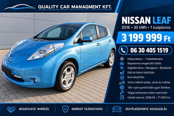 NISSAN LEAF Acenta 30 kWh (Automata)