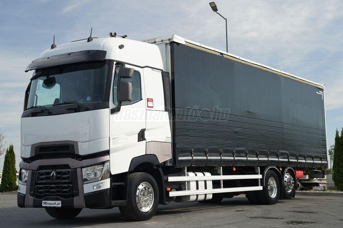 RENAULT T 440 / 6x2 / FIRANKA - 9.5 M / SOLÓWKA / WINDA DHOLLANDIA - 2 0