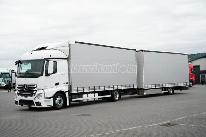 MERCEDES-BENZ ACTROS / 1830 / ACC / E 6 / ZESTAW PRZEJAZDOWY 120 M3 / ŁAD. 15