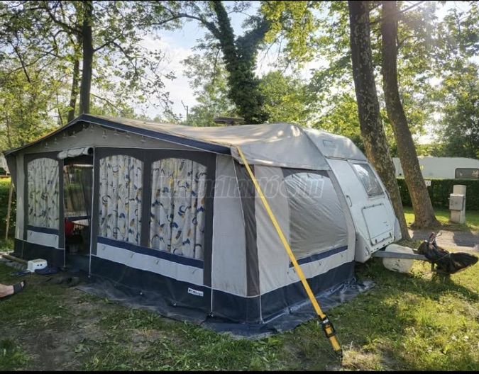 KNAUS 465 TF.Klíma.ponyva.Sátor.Bicikli tartó