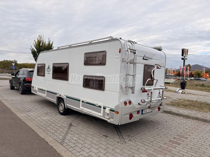 KNAUS Eifelland Holiday 560 TK 6 fős.klíma.Omnisztor.12 v akku.Sator.bicikli tartó.kin