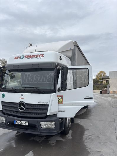 MERCEDES-BENZ Atego 1523 dupla hálófülkés!
