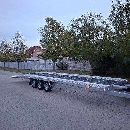 GALA 3500GT.8.5x2.1m.3500/850kg.3 tengely.könnyített tréler!