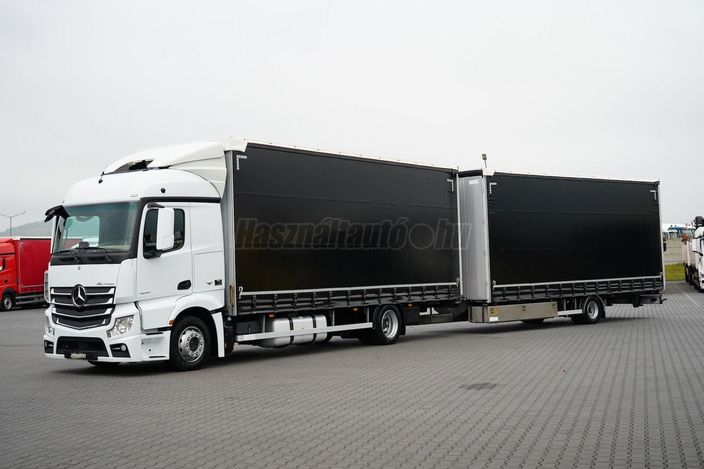 MERCEDES-BENZ ACTROS / 1830 / ACC / E 6 / ZESTAW PRZEJAZDOWY 120 M3 / ŁAD. 15