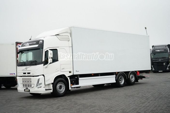 VOLVO FM / 430 / ACC / E 6 / KONTENER + WINDA / 21 PALET / ROLETA / OŚ