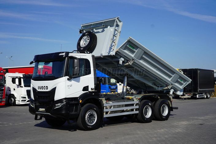 IVECO X - WAY / 480 / E 6 / WYWROTKA / 6 X 4 / 8 000 KM / HYDROBURTA /