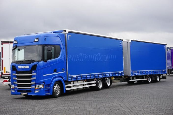 SCANIA S 500 / ACC / EURO 6 / ZESTAW PRZESTRZENNY 120 M3 / RETARDER