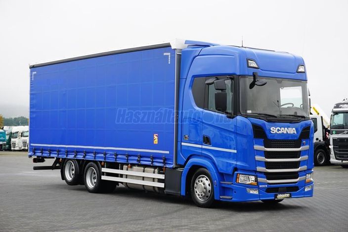 SCANIA S 500 / ACC / E 6 / FIRANKA / 20 PALET / DŁ. 8.1 M / RETARDER