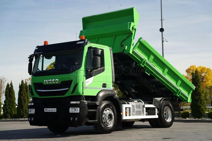 IVECO STRALIS 360 / 4x2 / WYWROTKA - 4.9 M / HYDROBURTA / OPONY 100% /