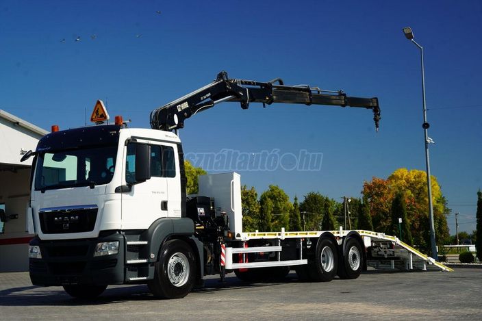 MAN TGS 26.360 / 6x2 / LAWETA - 7.5 M / HDS HIAB 166 B- 3 / MAX UDŹW