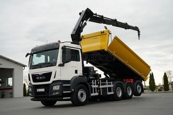 MAN TGS 32.400 / 8x4 / TRIDEM / WYWROTKA 2 STRONNA / HYDROBURTA / BO