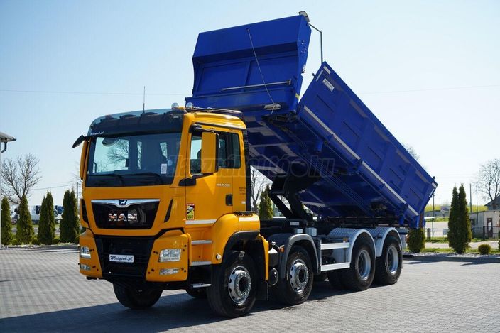 MAN TGS 35.500 / 8x4 / WYWROTKA / HYDROBURTA / BORDMATIK / NAVI / 20