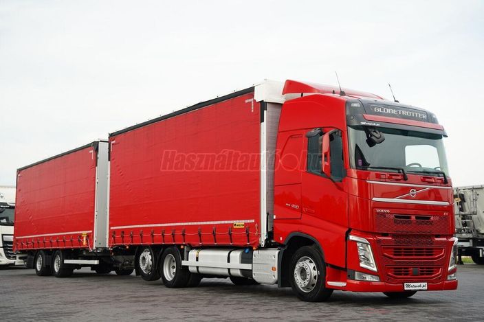 VOLVO FH 460 / ZESTAW TANDEM / 120 M3 / PRZEJAZDOWY / I-SAVE / I-PARK