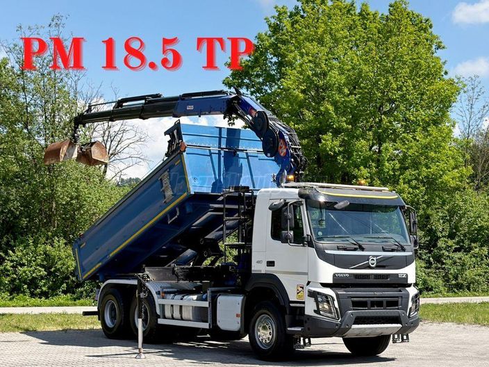 VOLVO FMX 410 Kipper 4.90m *PM 18.5 TP/FUNK *6x4