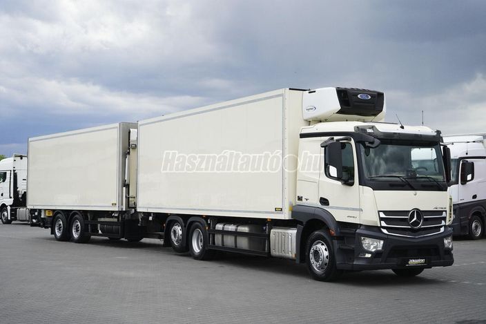 MERCEDES-BENZ ACTROS / 2540 / ACC / E 6 / ZESTAW PRZEJAZDOWY / CHŁODNIA + WIND
