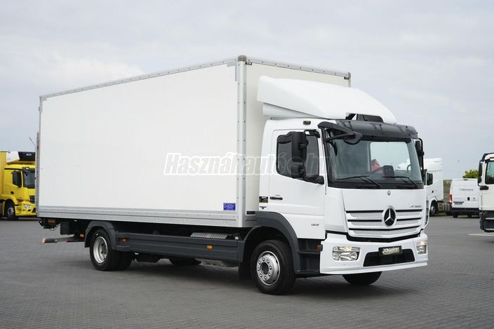 MERCEDES-BENZ ATEGO / 1221 / ACC / EURO 6 / KONTENER + WINDA / 17 PALET