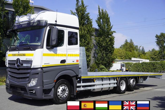 MERCEDES-BENZ Actros 2540 6×2 / 90 tho. km! / NEW GALVANIZED tow truck 9 m / 5