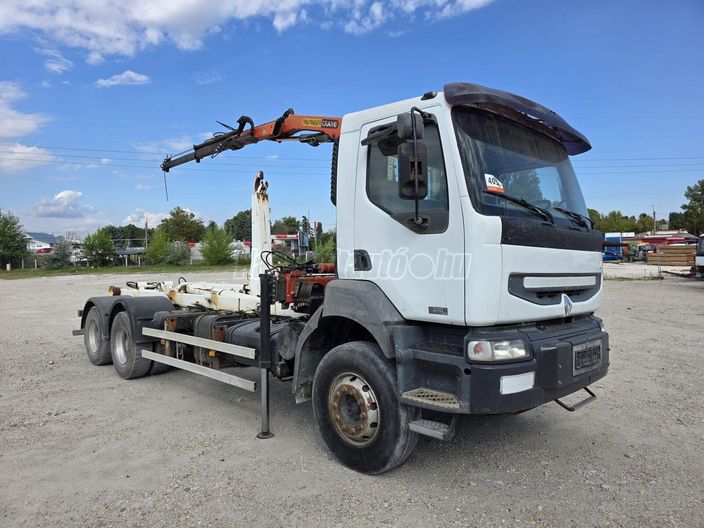 RENAULT Kerax 370 DCi 6x4 - Palfinger PKK 8500 Crane - Multilift