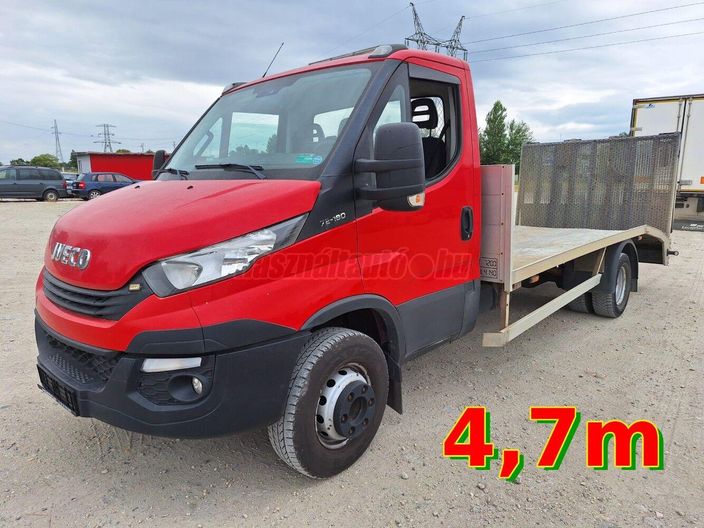 IVECO Daily 72-180 Trailer - 4.7m - 4.3t  payload/nutzlast/new winch