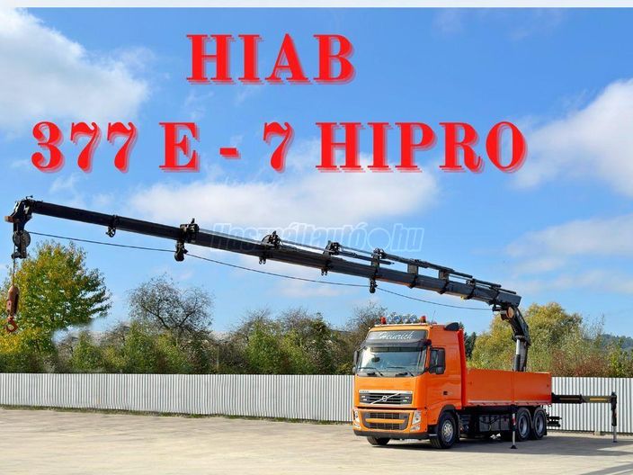VOLVO FH 460 * HIAB 377 E - 7 HIPRO + FUNK * 6x4