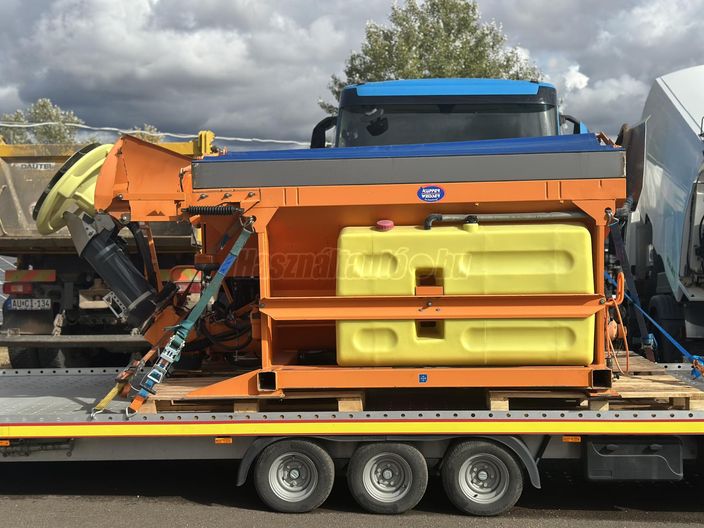 KÜPPER-WEISSER STA95 2.7m3 ROZSDAMENTES + VEZÉRLŐ